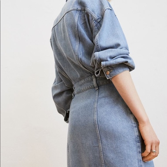 New 💫 Lee x H&M Lyocell-blend denim dress - Picture 3 of 12